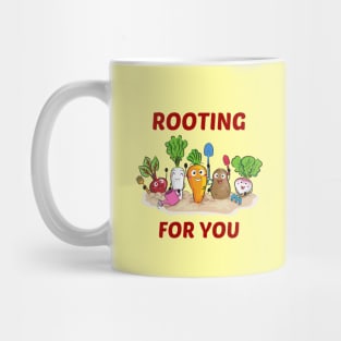 Rooting For You - Gardening Pun Mug